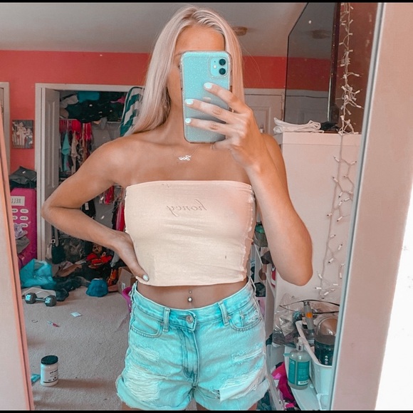 Brandy Melville Tops - honey tube top